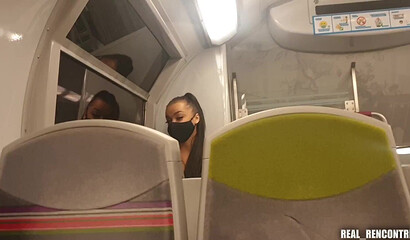 Ukrainian Tourist Squirts with Strangers on the Train and at the Hotel!