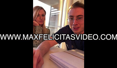 Annalisa Atomicblonde: Italian Blonde Teen Gives Max Felicitas the Perfect Handjob