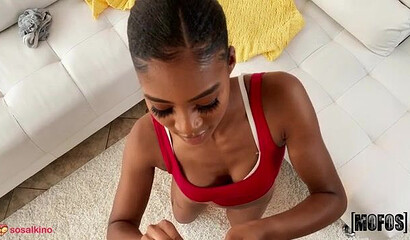 Charity's Wild Night: Ebony Goddess Gets Hot and Heavy with a Stranger
