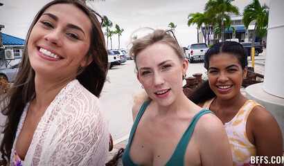 Hot sex party with sluts Maya Farrell, Mackenzie Mace and Stella Elle